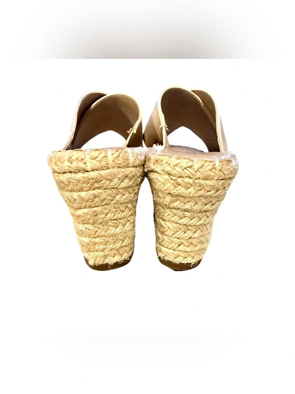 Charles By Charles David Women’s Notch Jute Wrapped Wedge Heel Sandals